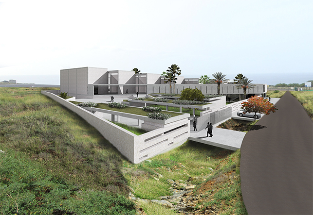 KHôZé architecture, CFPERMI - Centre de Formation Prof. Énergies Renouvelables et Maintenance Industrielle - Praia, CV