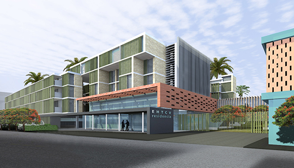 KHôZé architecture, EHTCV Résidence - Résidence Estudiantine - Praia, CV
